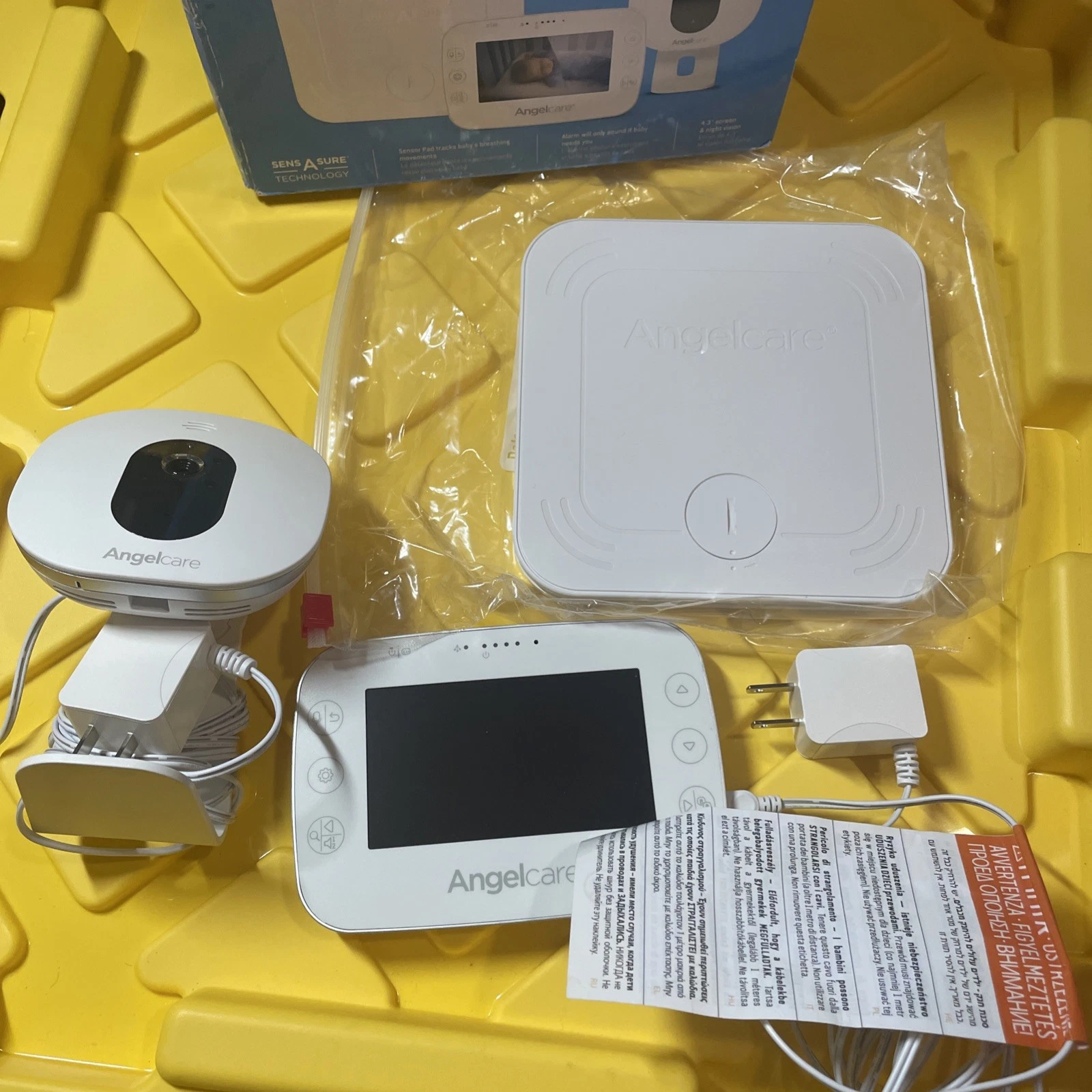 Angelcare 3-in-1 Baby Monitor AC527-P Breathing Movement 4.3" Video Tested
Opens in a new window or
