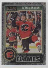 2014-15 O-Pee-Chee Platinum Black Ice 18/25 Sean Monahan #27 0o5t