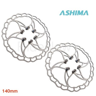Ashima Ai2 140mm Bicycle Disc Brake Rotor 64g 2pc