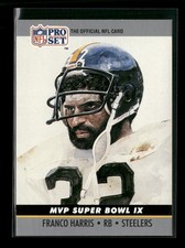 1990 Pro Set #9 Franco Harris Pittsburgh Steelers