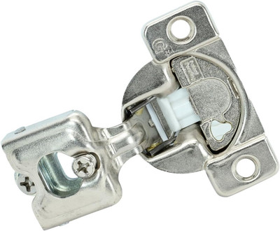 25 Pack Soft Close Compact Cabinet Hinges 3/4'' Overlay 3-Way Adjustable