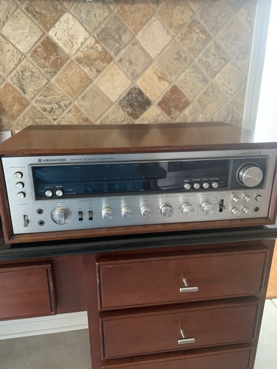 Kenwood Model Eleven II AM/FM Stereo Receiver Tuner Amplifier | eBay