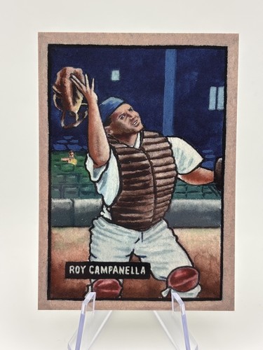 Roy Campanella #B51-2 2025 Topps Shoebox Treasures 1951 Bowman Short Print card