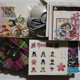 Sega Saturn SS SAKURA WARS Limited Edition Reprint Software Game Japan GS-9151