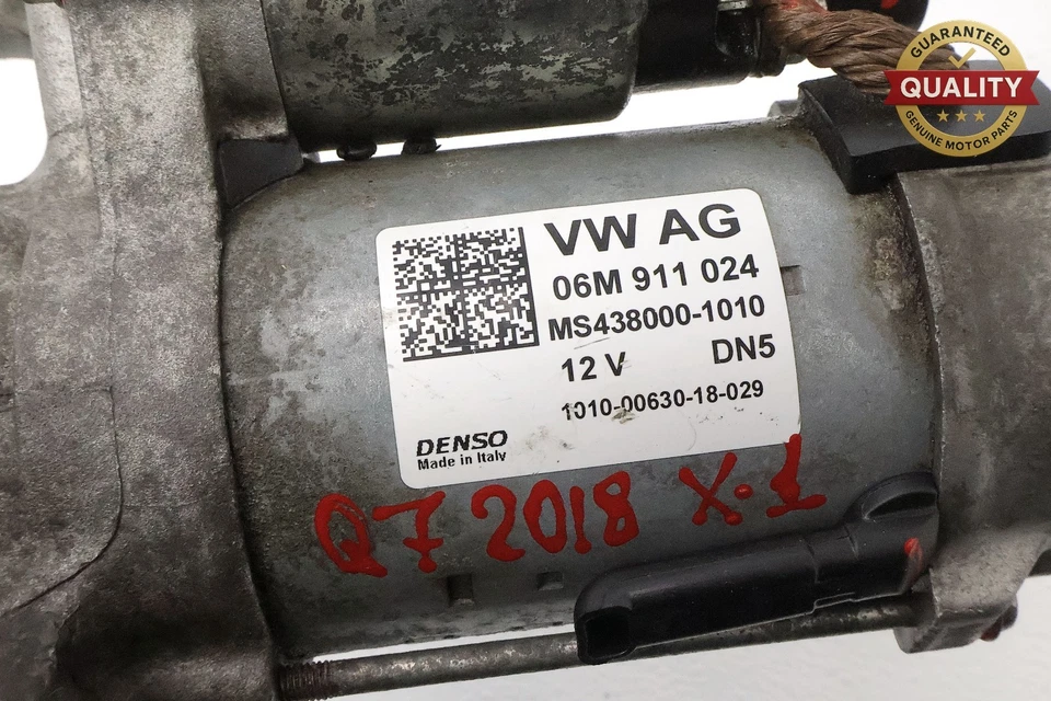 AUDI Q7 SQ7 2017-2024 3,0 L MOTOR DE ARRANQUE OEM Foto 4 de 4