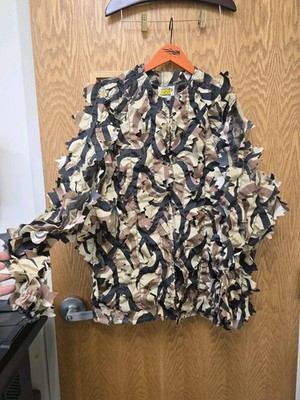 ASAT Vanish Pro 3D Leafy Suit Jacket Large Camo Camouflage | eBay