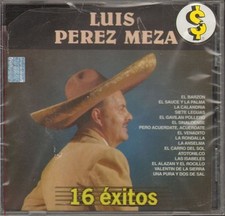 PEREZ LUIS MEZA - 16 Exitos - CD - **BRAND NEW/STILL SEALED** - RARE