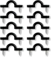 Kayak Pad Eye Kit, 10/20PCS Premium Nylon Bungee Deck Loops Tie down Pad Eye wit