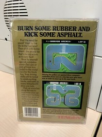 Super Sprint NES (Nintendo NES, 1989) TENGEN Box, Game Cart & Styrofoam IN HAND!