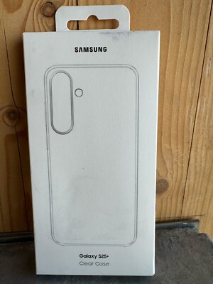 Original Offizielle Samsung Clear Case Hülle für Galaxy S25+ - Transparent