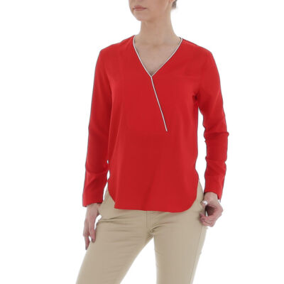 Damen Wickeloptik Bluse 0370 Ital-design