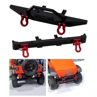 2x 1:12 Aluminium RC Dront und Heckstoßstange Ersatz für MN128 RC Fahrzeuge
