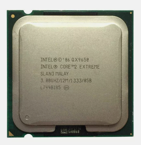 Intel Core 2 Extreme QX9650 LGA775 CPU Processor 3GHz Quad-Core 4T 130W qx9650
