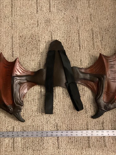 Kidizen Alas de Dragón Para Halloween Disfraz Juegos con disfraces Grueso Material Resistente 35” - Imagen 7 de 8