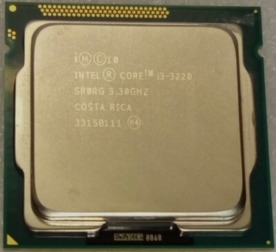 CPU Intel Core i3-3220 @ 3,,30 GHz Prozessor SR0RG ##