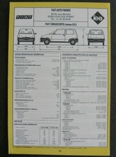 Revue technique Fiat CINQUECENTO