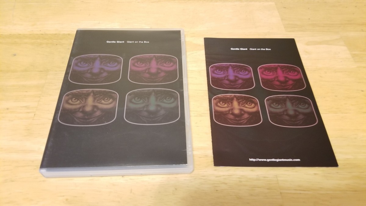 Gentle Giant - Giant on the Box (DVD/CD 2004) Nice Disks  