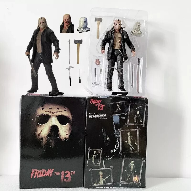 【訳あり】NECA ジェイソン PART3【おまけ付き】 NECA Friday The 13th Scale Ultimate Part 3 Jason Action