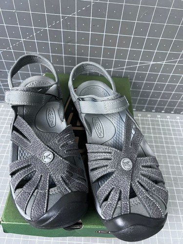 KEEN Rose Sandal Women's Shoes Gargoyle/Raven : 8 B - Picture 2 of 9