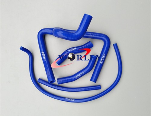 Silicone radiator hose kits Fit Honda CR250 CR250R 2000 2001 00 01 BLACK - Picture 6 of 6