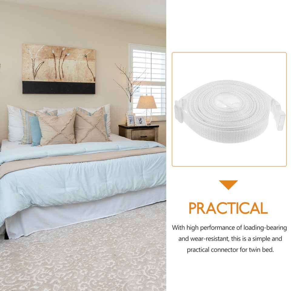 Twin to Double Bed Converter Mattress Strap Connector for Beds eBay