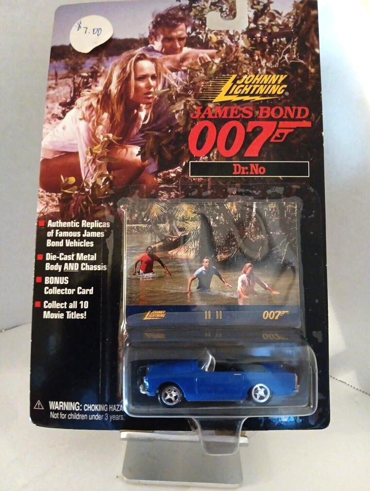 Johnny Lightning James Bond 007 "Dr. No" Escala 1/64 Die Cast Réplica '62 Sunbeam Foto 2 de 4