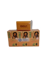 ID0LE Papaya Exfoliating Bar Soap with Apricot Powder 7 oz / 200 g Pack of 3