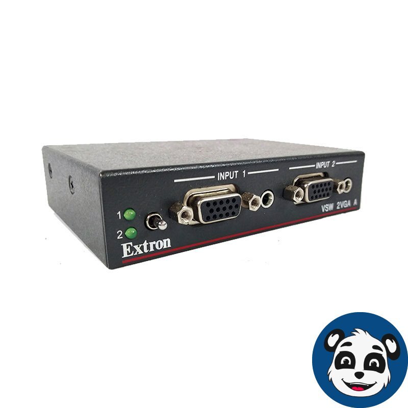 Lot of 7 - EXTRON VSW 2 VGA A Two Input VGA and Stereo Audio Switcher W ...