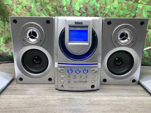 Vntg Teac CD Receiver Cassette System EX-M3 Bookshelf Wood Look Stereo - Tested - Picture 7 of 18