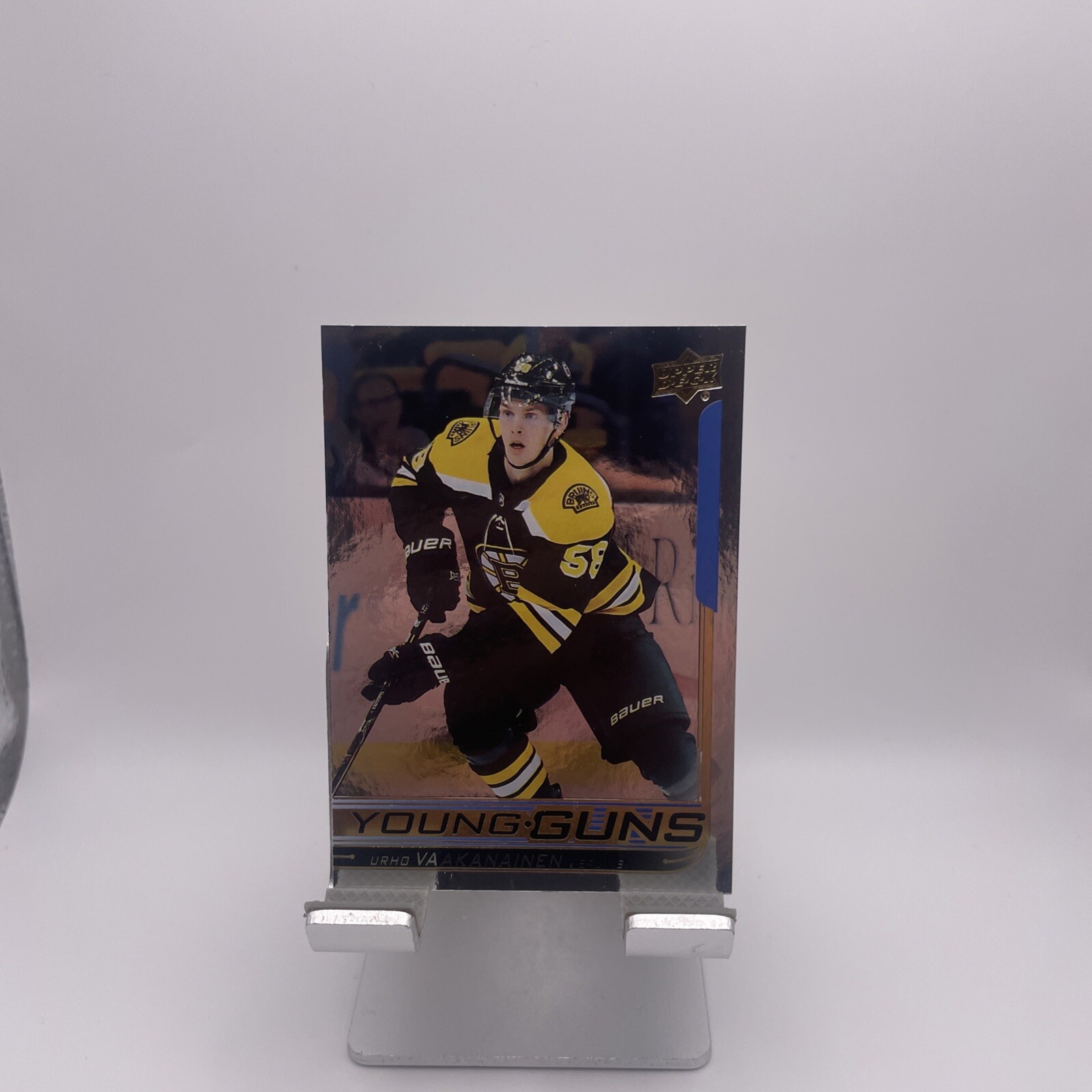 Urho Vaakanainen 2018-19 UPPER DECK #468 YOUNG GUNS Silver Foil