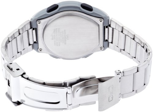 CITIZEN Q&Q MD02-204 Solar Multiband 5 Silver White New Men Watch