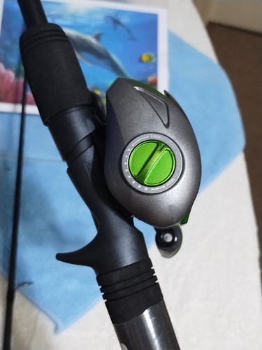 New Baicasting Fishing Rod Zebco 6'med 6-14lb And Reel Ozark Trail - Picture 6 of 18