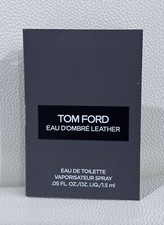 New Tom Ford EAU Ombre Leather Vial Spray Sample .05 fl oz / 1.5 ml