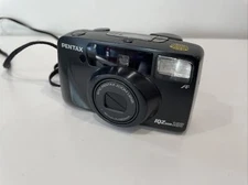 Pentax IQZoom 120 Film Camera Black Panorama Zoom