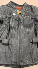 WOMEN&rsquo;S HARLEY DAVIDSON LEATHER FXRG JACKET EXCELLENT CONDITION SIZE LARGE