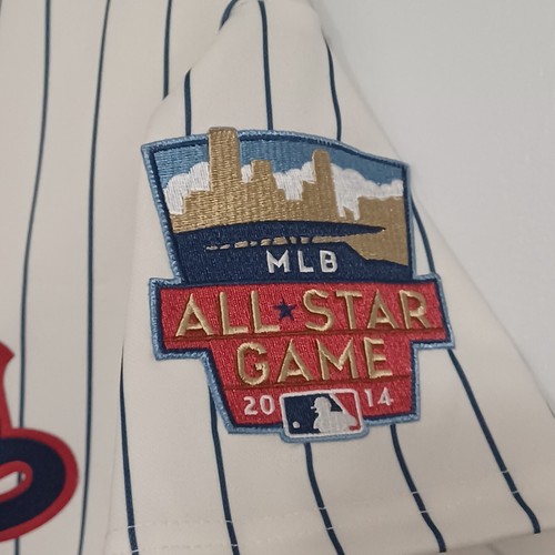 Minnesota Twins MLB Baseball Jersey 2014 All-Star Game Patch Striped XL YOUYH - Picture 3 of 11