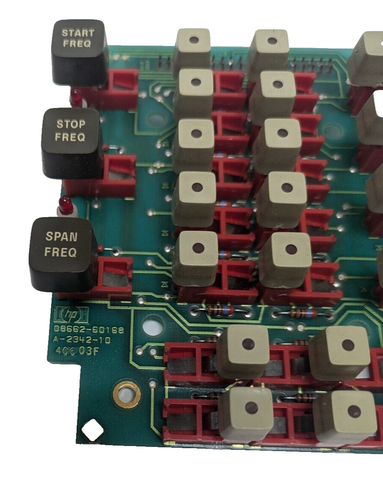 HP Agilent 08662-60168 A-2342-10 40603F Button Assembly Board - Picture 2 of 4
