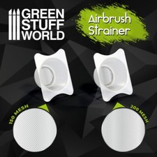 Airbrush Cup Strainers x2 - Painting Tools modelling Hobby filter purification