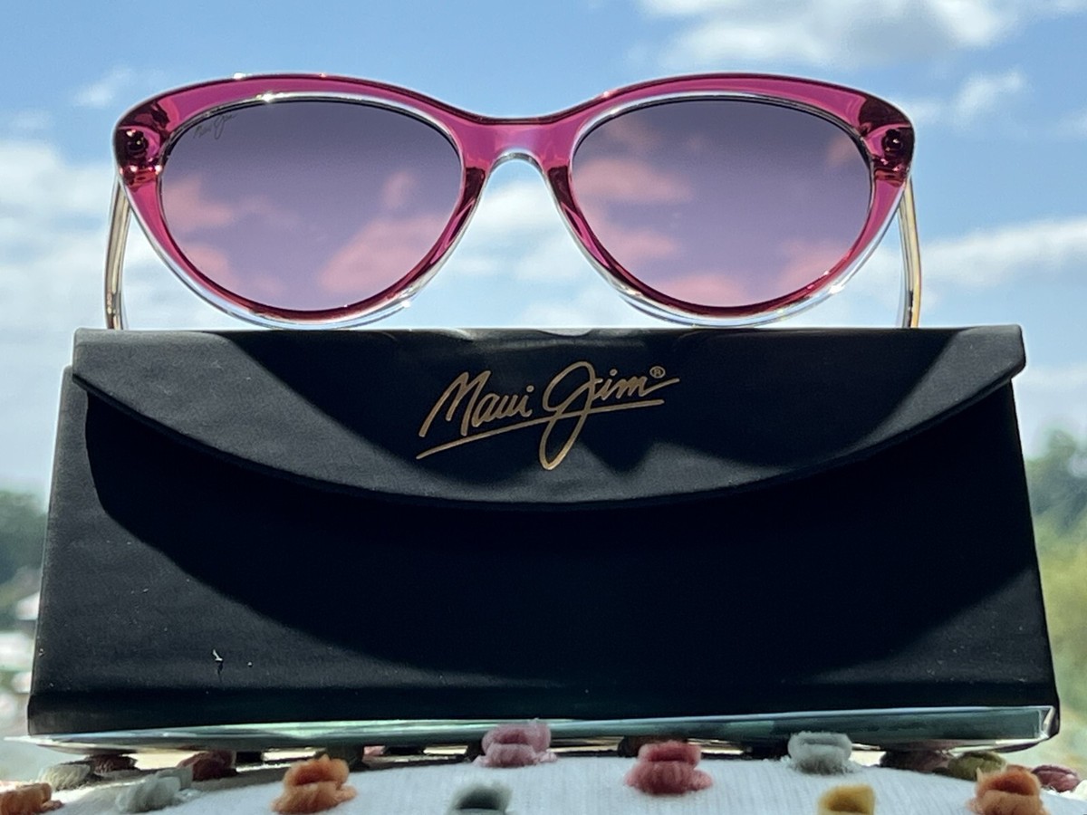 Maui Jim Kalani MJ 818 52C Raspberry Frame + Maui Rose Polarized