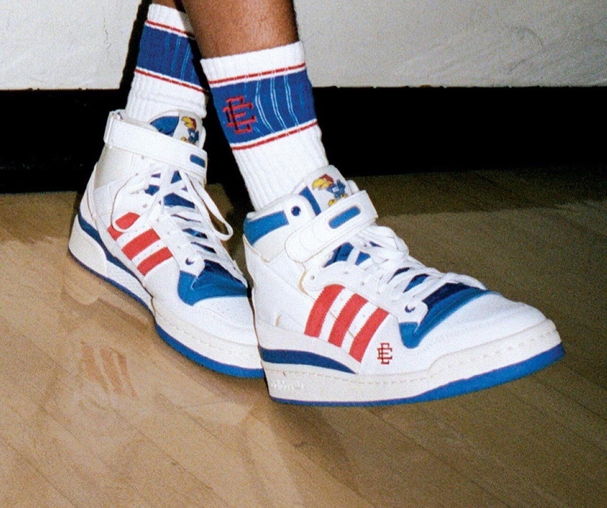 Adidas Player-Issued Mens FORUM 84 HIGH X Eric Emanuel Kansas