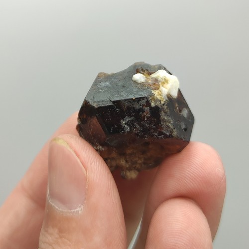 Natural Reddish Brown Cubic Andradite Garnet Crystal From Pakistan, 23 Grams - Picture 9 of 12