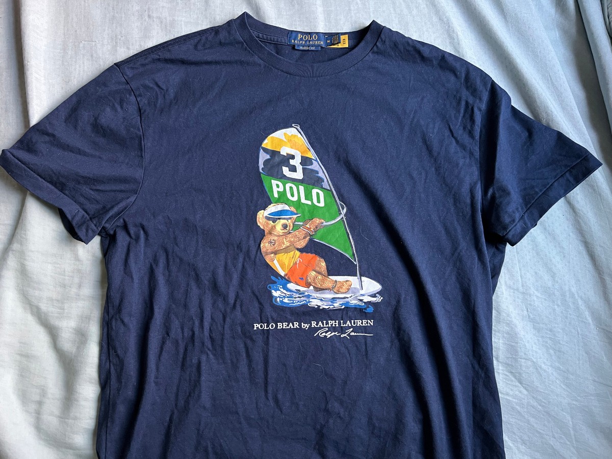 Polo Ralph Lauren Polo Bear Tee Shirt Medium $75 | eBay