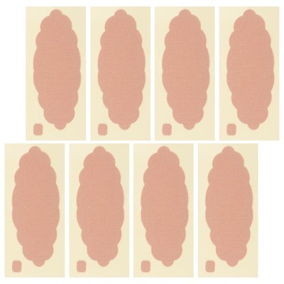  8 Sheets Gel Blatt (Hautfarbe) Achsel-Schweiß-Stopper-Pads Fräulein