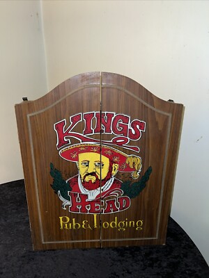 未使用品ダーツボードキャビネット KINGS HEAD PUB ＆LODGING 未使用品ダーツボードキャビネット KINGS HEAD PUB ＆LODGING