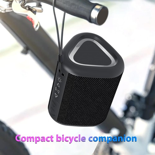 Portable Bluetooth Wireless Speaker - 12W HD Sound with Deep Bass, Bluetooth 5.3 - Picture 2 of 8