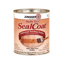 Zinsser Bulls Eye SealCoat Flat/Matte Clear Oil-Based Sanding Sealer 1 QT