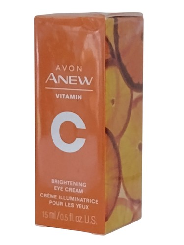 Avon ANEW VITAMIN C BRIGTENING EYE CREAM for Dark Circles 0.5 fl oz Sealed Box - Picture 14 of 24
