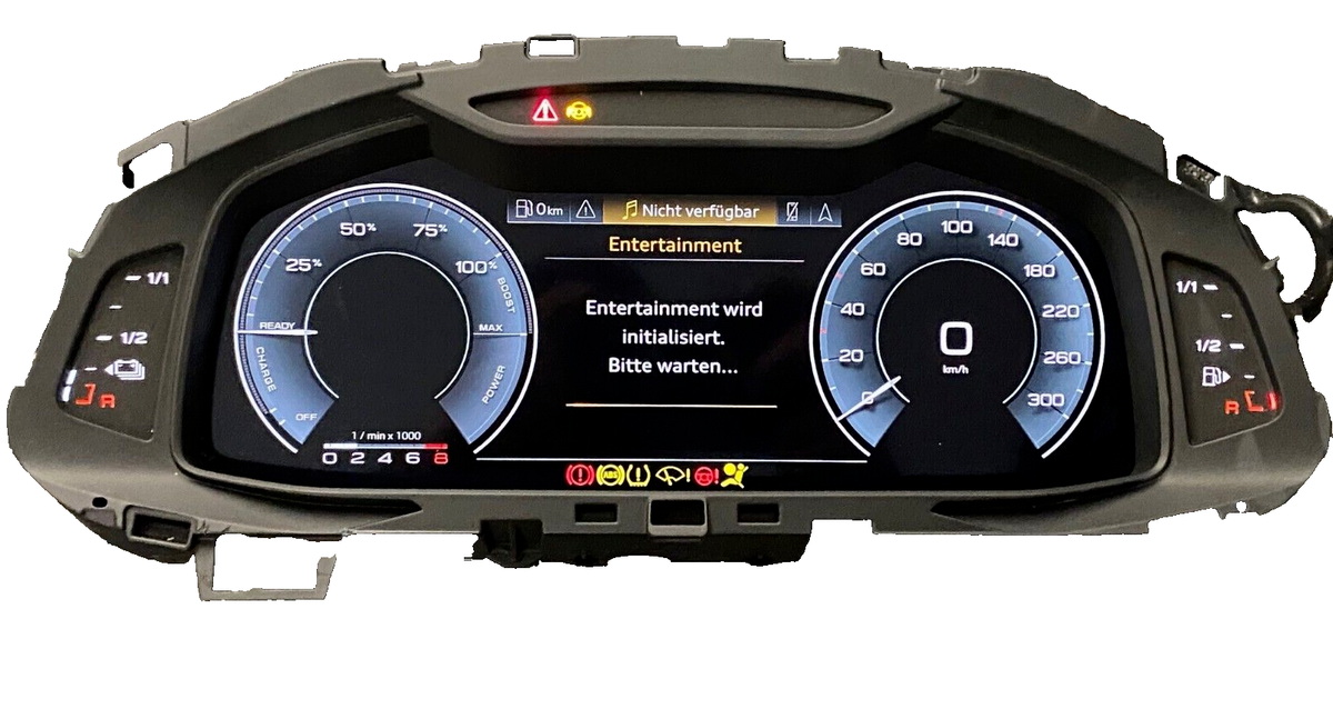 AUDI A6 A7 C8 4k DIGITAL TACHO KOMBIINSTRUMENT CLUSTER VIRTUAL