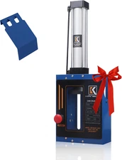 Pneumatic Can Crusher with Auto Feed for 12Oz & 16Oz Aluminum Cans, Wall Mounted