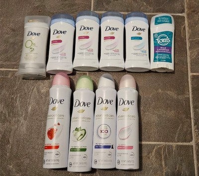 Dove womens spray & stick deodorants